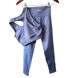 AYBL Blue Activewear Matching Set- UK brand